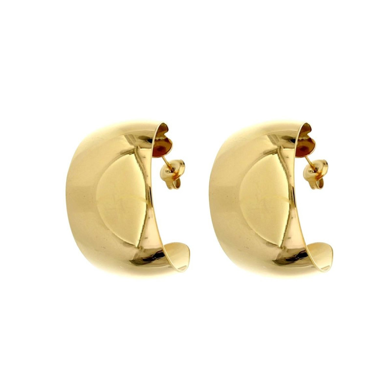 ORECCHINI CIRCE IN ACCIAIO MM 33 L 19