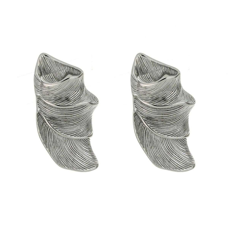 ORECCHINI CIRCE IN ACCIAIO MM 45X23