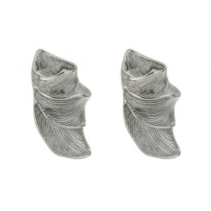 ORECCHINI CIRCE IN ACCIAIO MM 45X23
