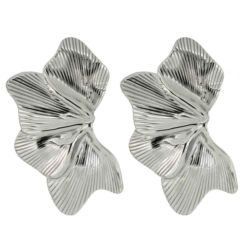 ORECCHINI CIRCE IN ACCIAIO MM 56X32