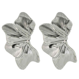 ORECCHINI CIRCE IN ACCIAIO MM 56X32
