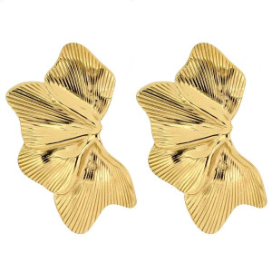 ORECCHINI CIRCE IN ACCIAIO MM 56X32