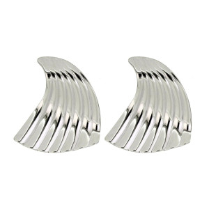 ORECCHINI CIRCE IN ACCIAIO MM 36X31