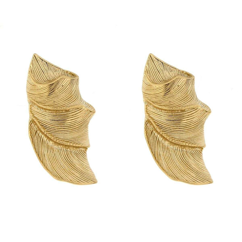ORECCHINI CIRCE IN ACCIAIO MM 45X23