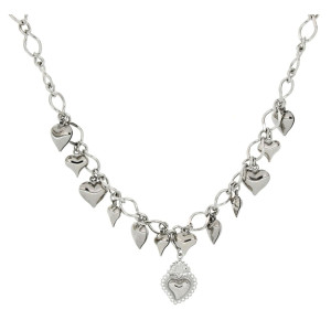 COLLANA CM 40+5 ERA IN ACCIAIO