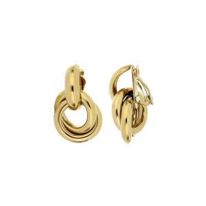 ORECCHINI A CLIP IN ACCIAIO MM 30