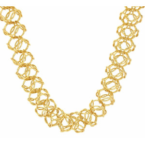 COLLANA CLIO CM 48+7 IN ACCIAIO
