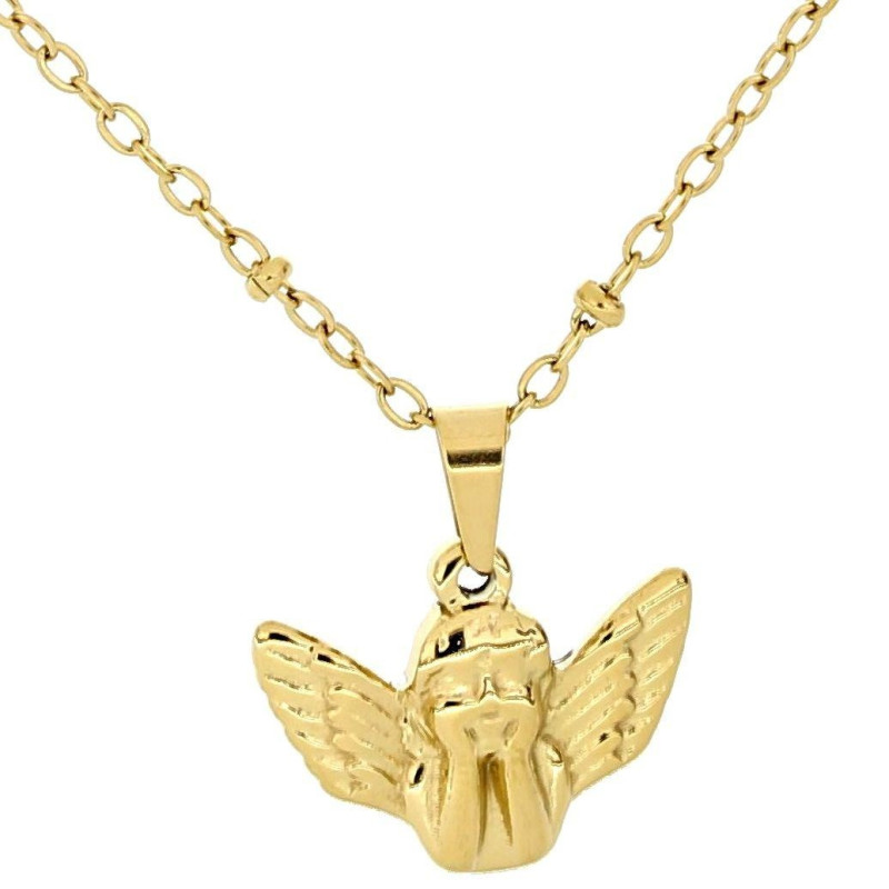 PENDENTE "SACRO" IN ACCIAIO MM 13X18