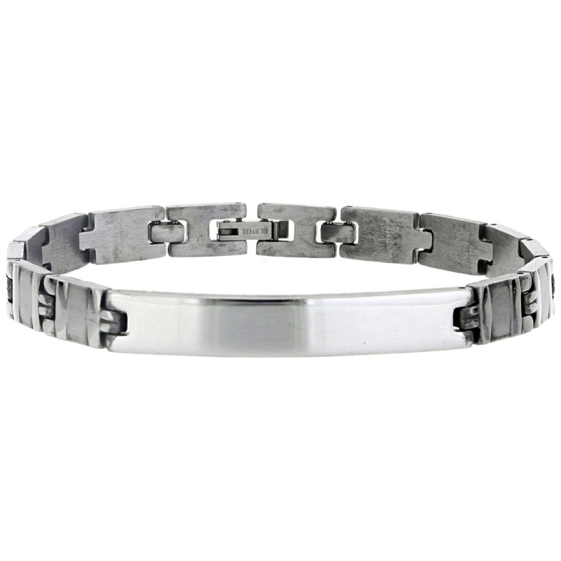 BRACCIALE UOMO IN ACCIAIO