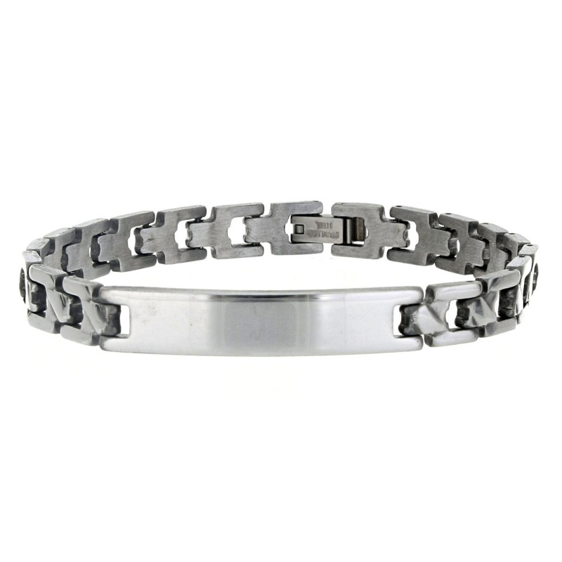 BRACCIALE UOMO IN ACCIAIO