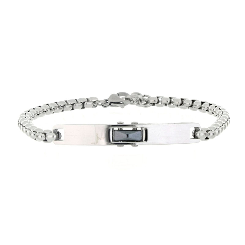 BRACCIALE UOMO IN ACCIAIO