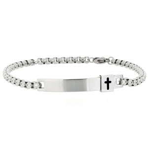 BRACCIALE UOMO IN ACCIAIO