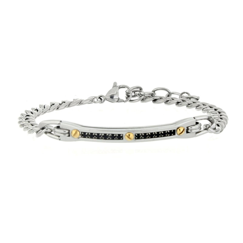 BRACCIALE UOMO IN ACCIAIO
