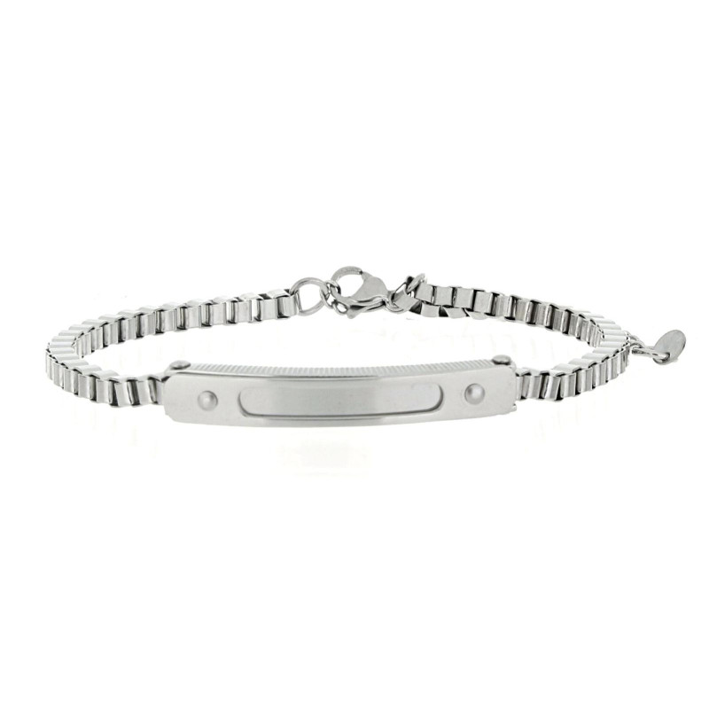 BRACCIALE UOMO IN ACCIAIO