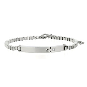 BRACCIALE UOMO IN ACCIAIO