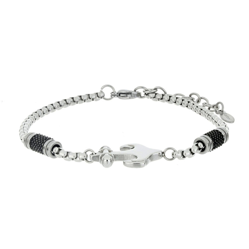 BRACCIALE UOMO IN ACCIAIO