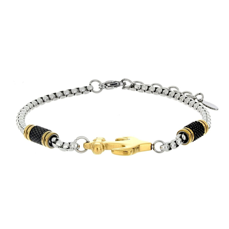 BRACCIALE UOMO IN ACCIAIO