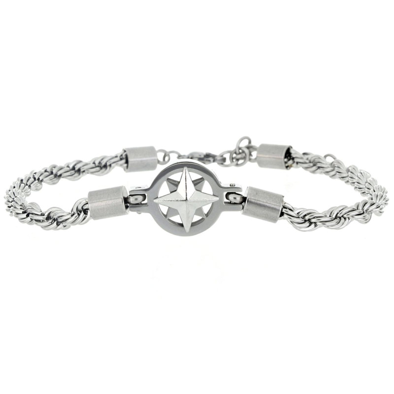 BRACCIALE UOMO IN ACCIAIO
