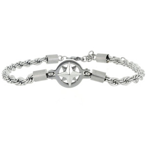 BRACCIALE UOMO IN ACCIAIO