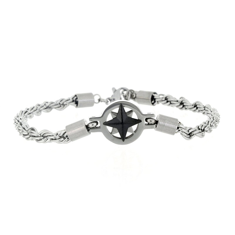 BRACCIALE UOMO IN ACCIAIO