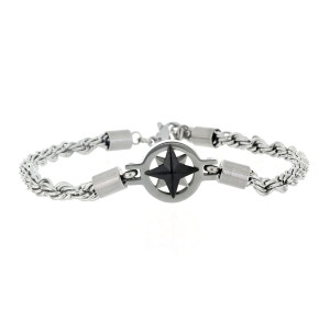 BRACCIALE UOMO IN ACCIAIO
