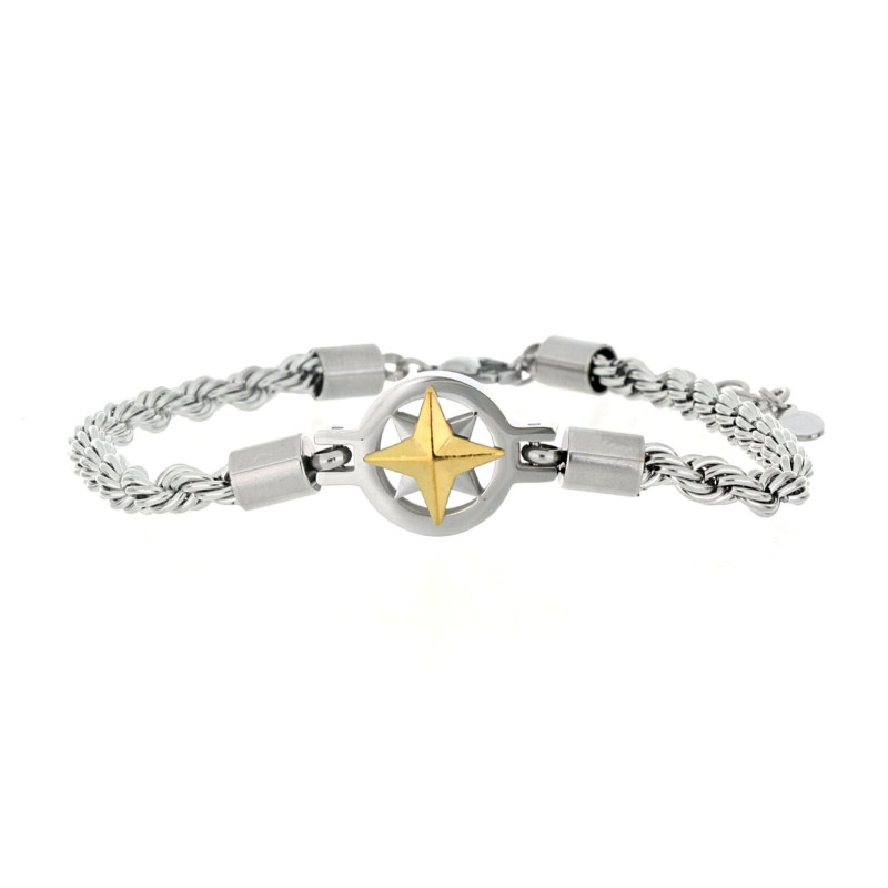BRACCIALE UOMO IN ACCIAIO