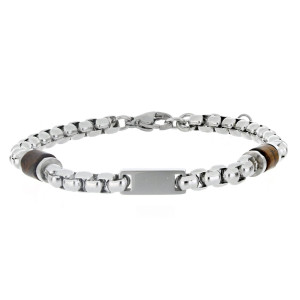 BRACCIALE UOMO IN ACCIAIO
