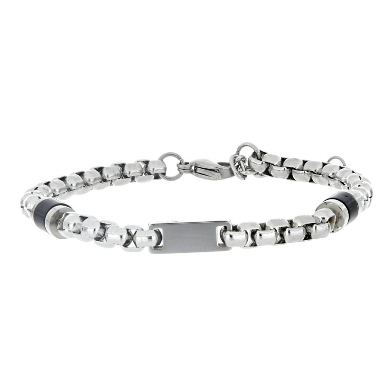 BRACCIALE UOMO IN ACCIAIO