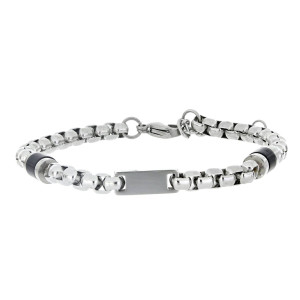 BRACCIALE UOMO IN ACCIAIO
