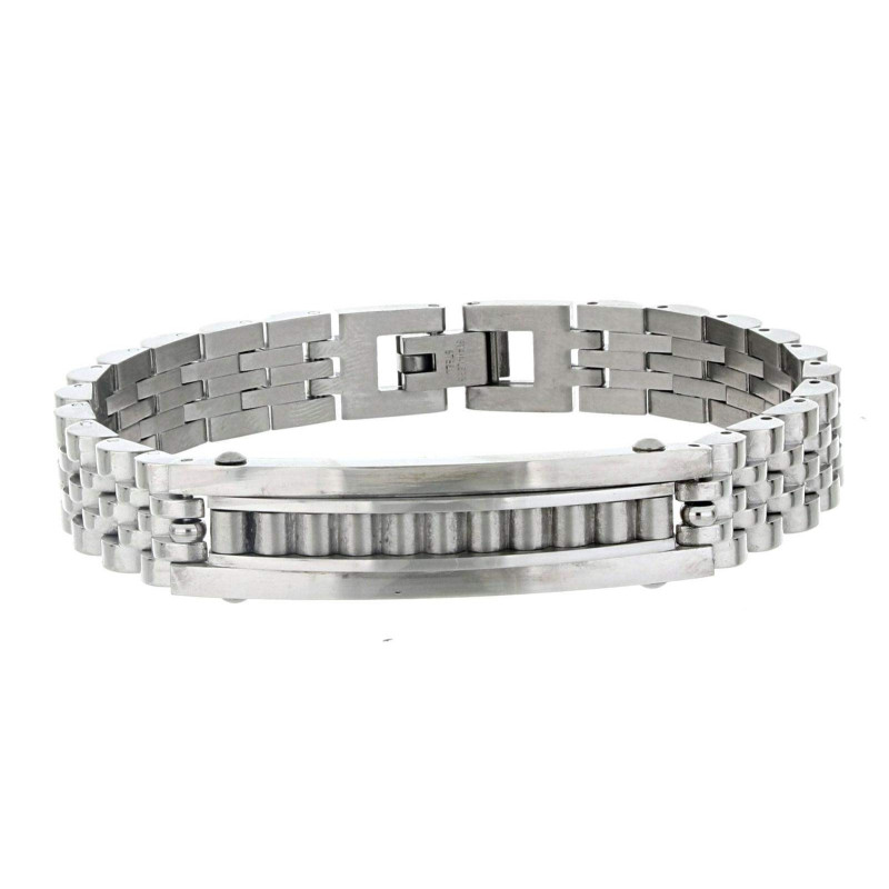 BRACCIALE UOMO IN ACCIAIO