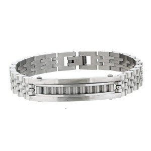 BRACCIALE UOMO IN ACCIAIO