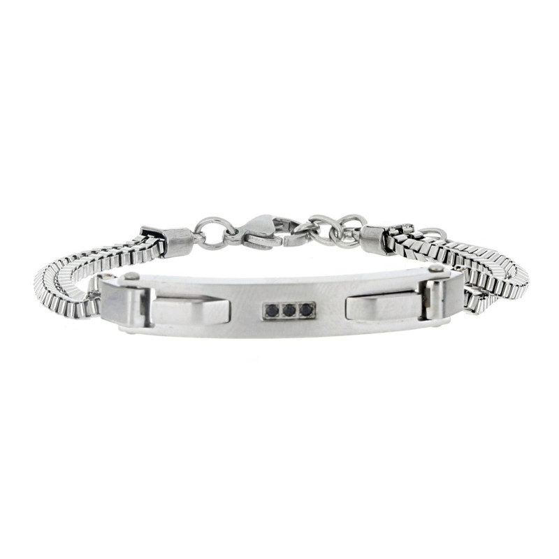 BRACCIALE UOMO IN ACCIAIO