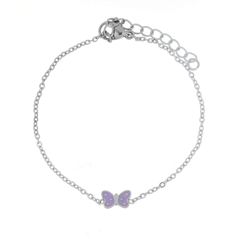 BRACCIALE BABY CM 15+3 IN ACCIAIO