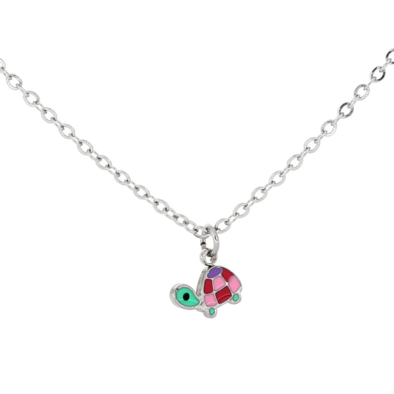 PENDENTE BABY CM 35+5 IN ACCIAIO