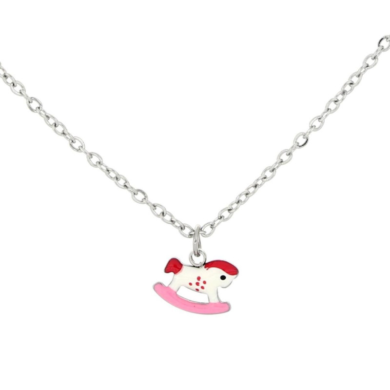 PENDENTE BABY CM 35+5 IN ACCIAIO