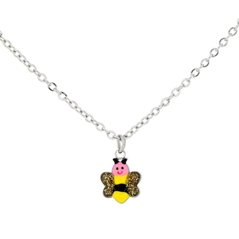 PENDENTE BABY CM 35+5 IN ACCIAIO