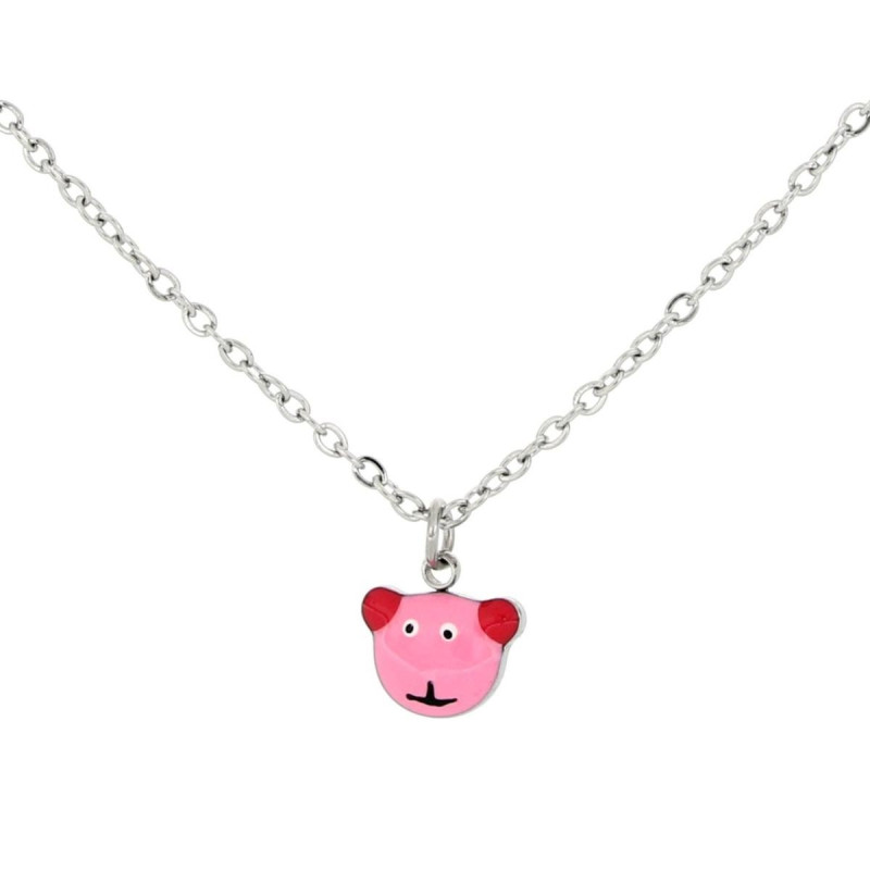 PENDENTE BABY CM 35+5 IN ACCIAIO