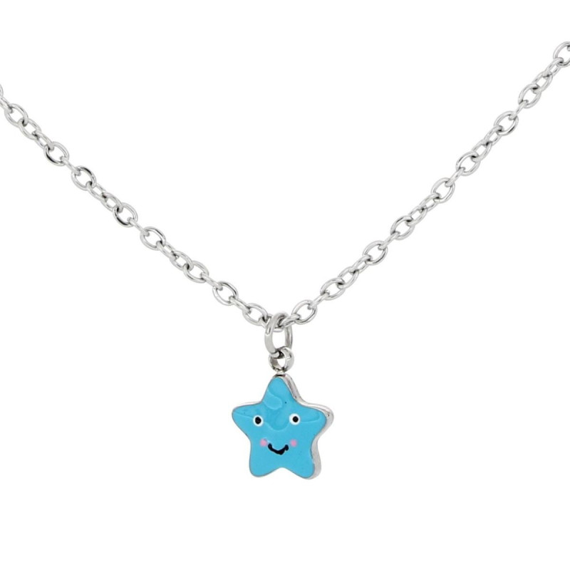 PENDENTE BABY CM 35+5 IN ACCIAIO