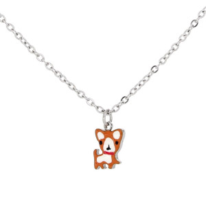PENDENTE BABY CM 35+5 IN ACCIAIO