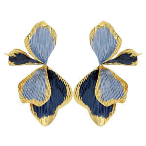 ORECCHINI NEMESI IN ACCIAIO MM 75