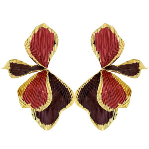 ORECCHINI NEMESI IN ACCIAIO MM 75