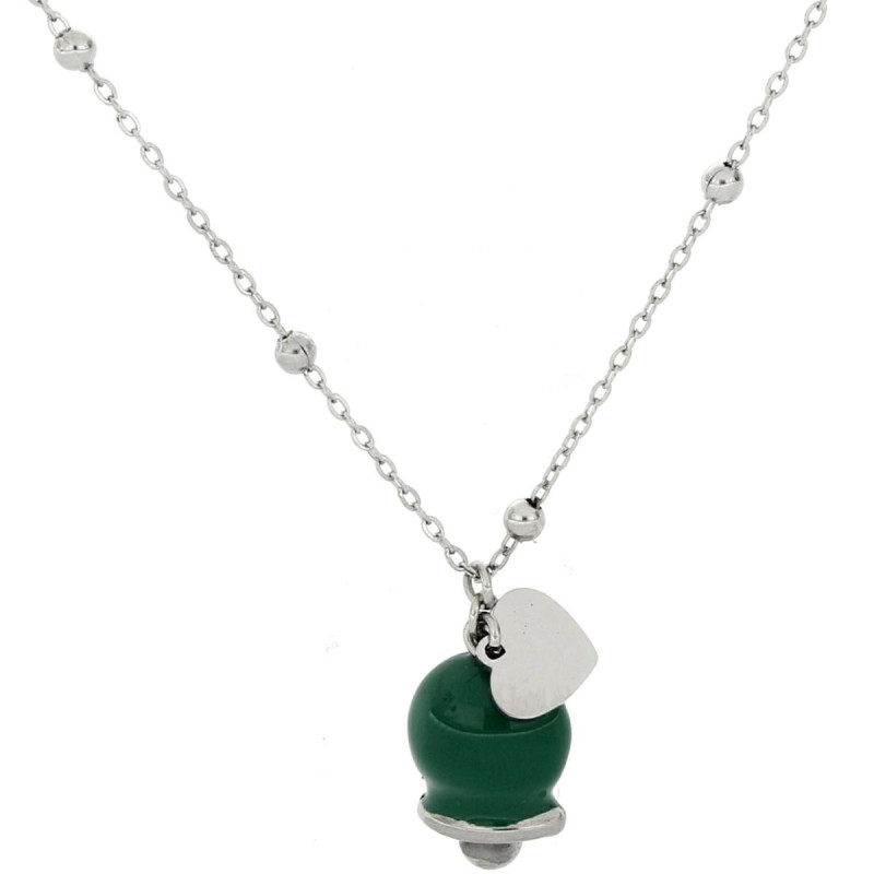 PENDENTE MM 12 BELLS IN ACCIAIO CM 40+5