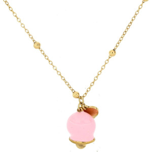 PENDENTE MM 12 BELLS IN ACCIAIO CM 40+5