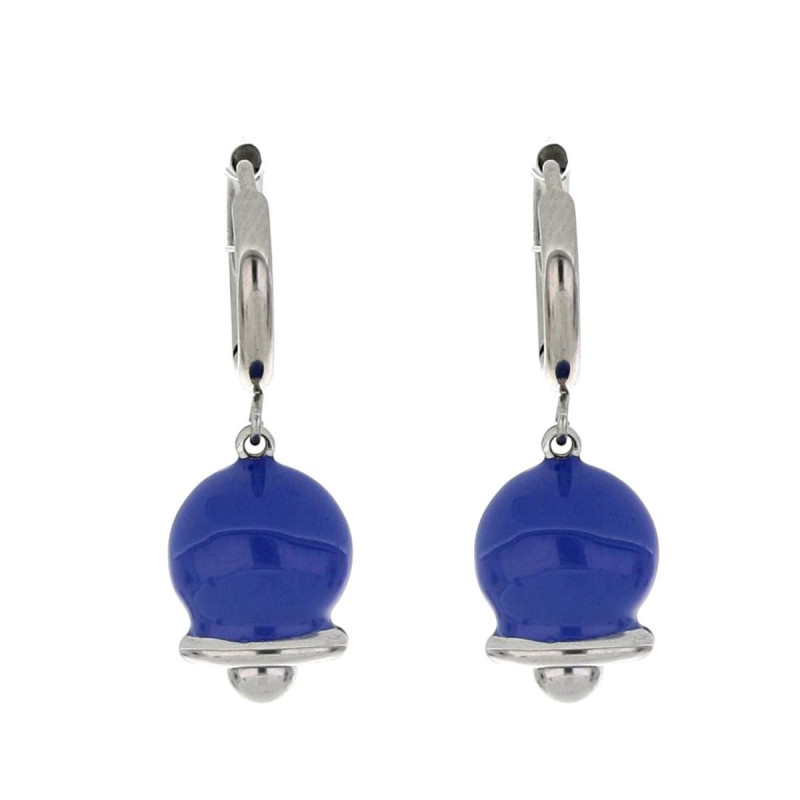 ORECCHINI BELLS IN ACCIAIO MM 12