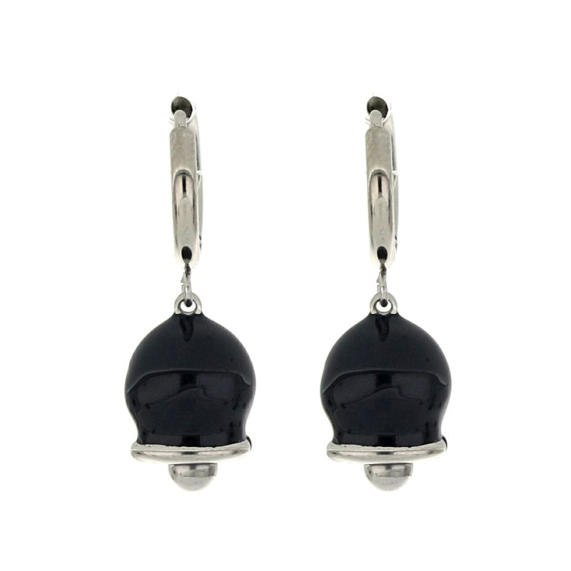 ORECCHINI BELLS IN ACCIAIO MM 12