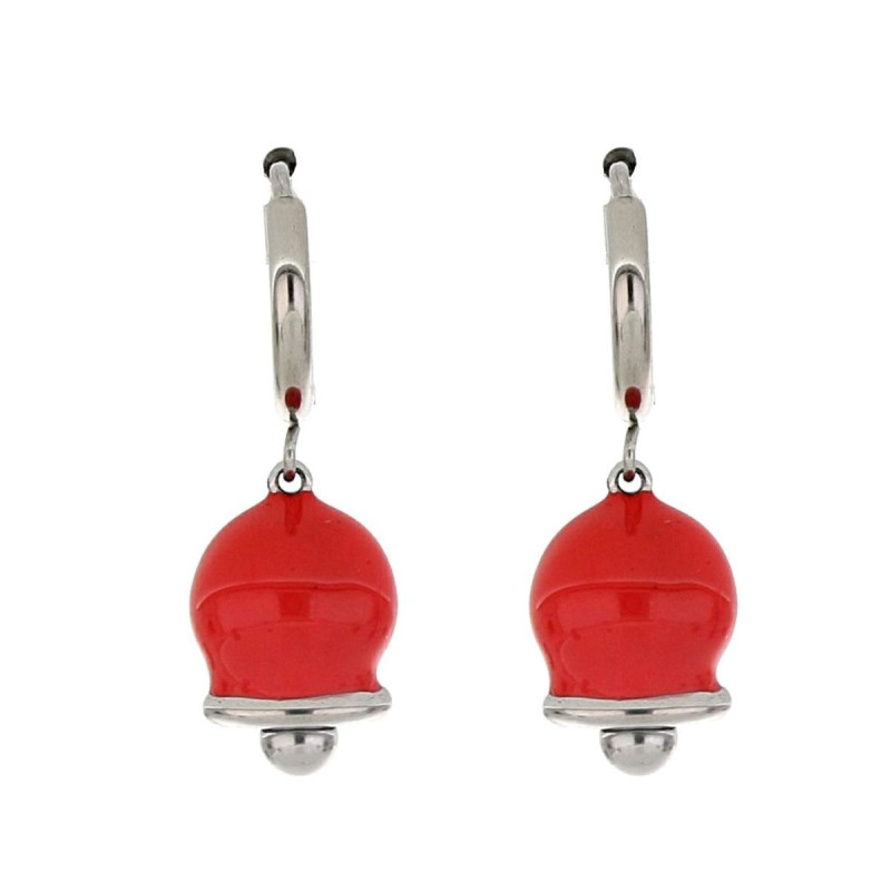 ORECCHINI BELLS IN ACCIAIO MM 12