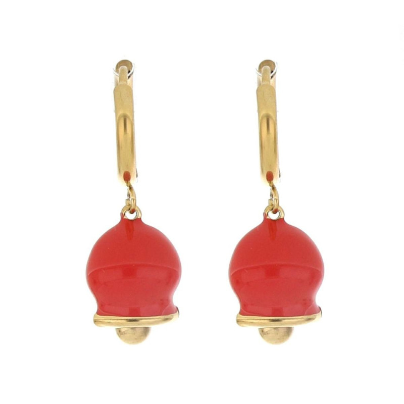 ORECCHINI BELLS IN ACCIAIO MM 12