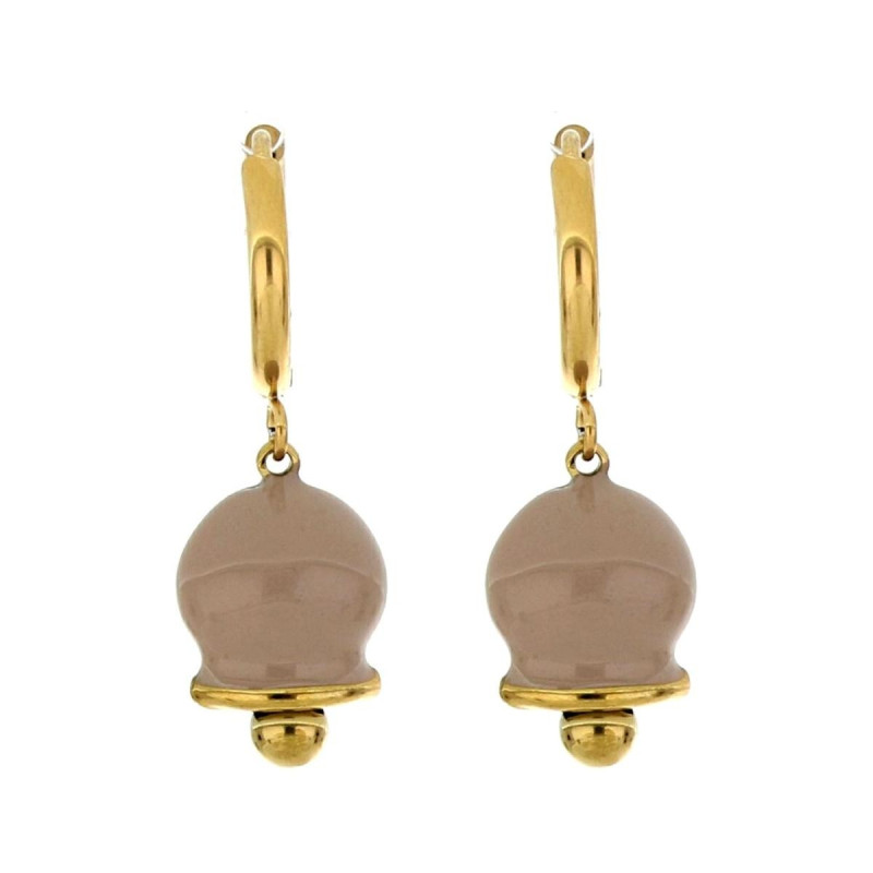 ORECCHINI BELLS IN ACCIAIO MM 12