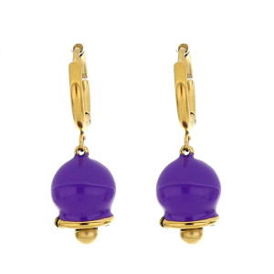 ORECCHINI BELLS IN ACCIAIO MM 12