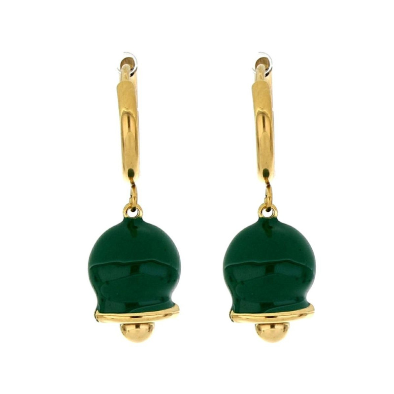 ORECCHINI BELLS IN ACCIAIO MM 12